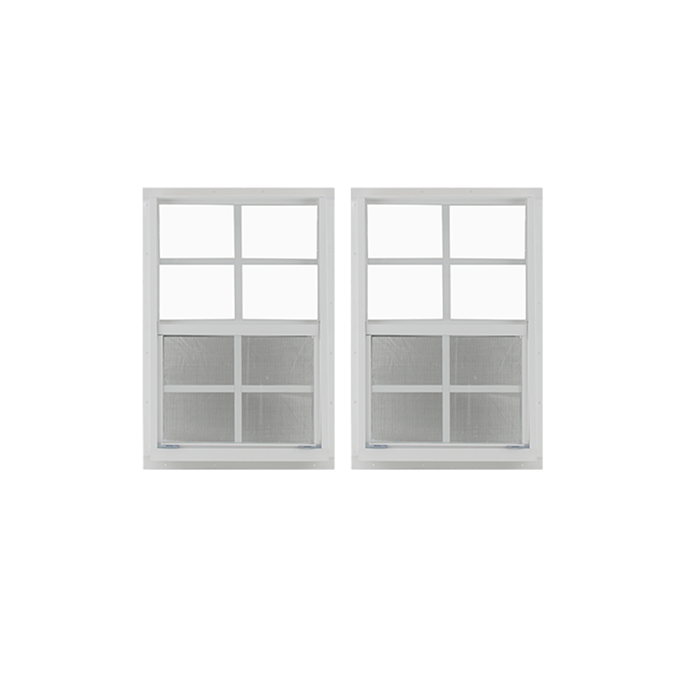 12" x 18" Window with Tempered Glass Bundle White Back