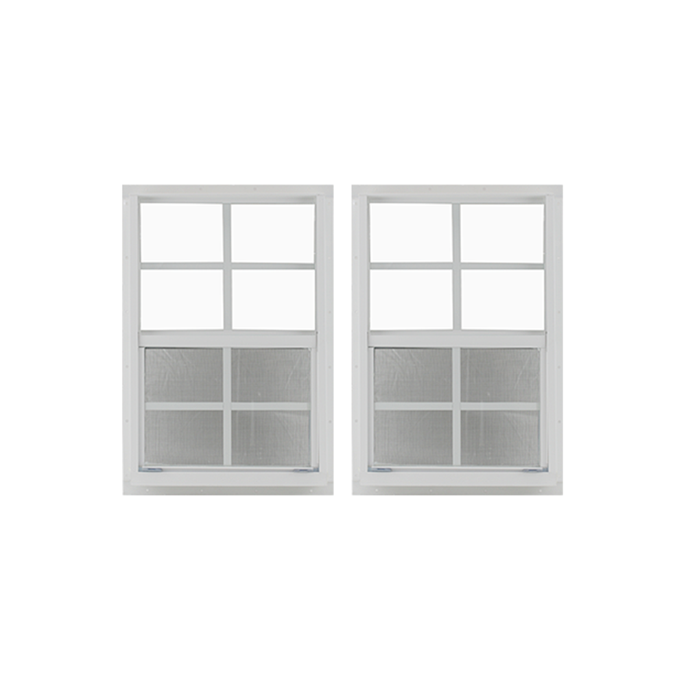 14" x 21" Window with Tempered Glass Bundle White Back
