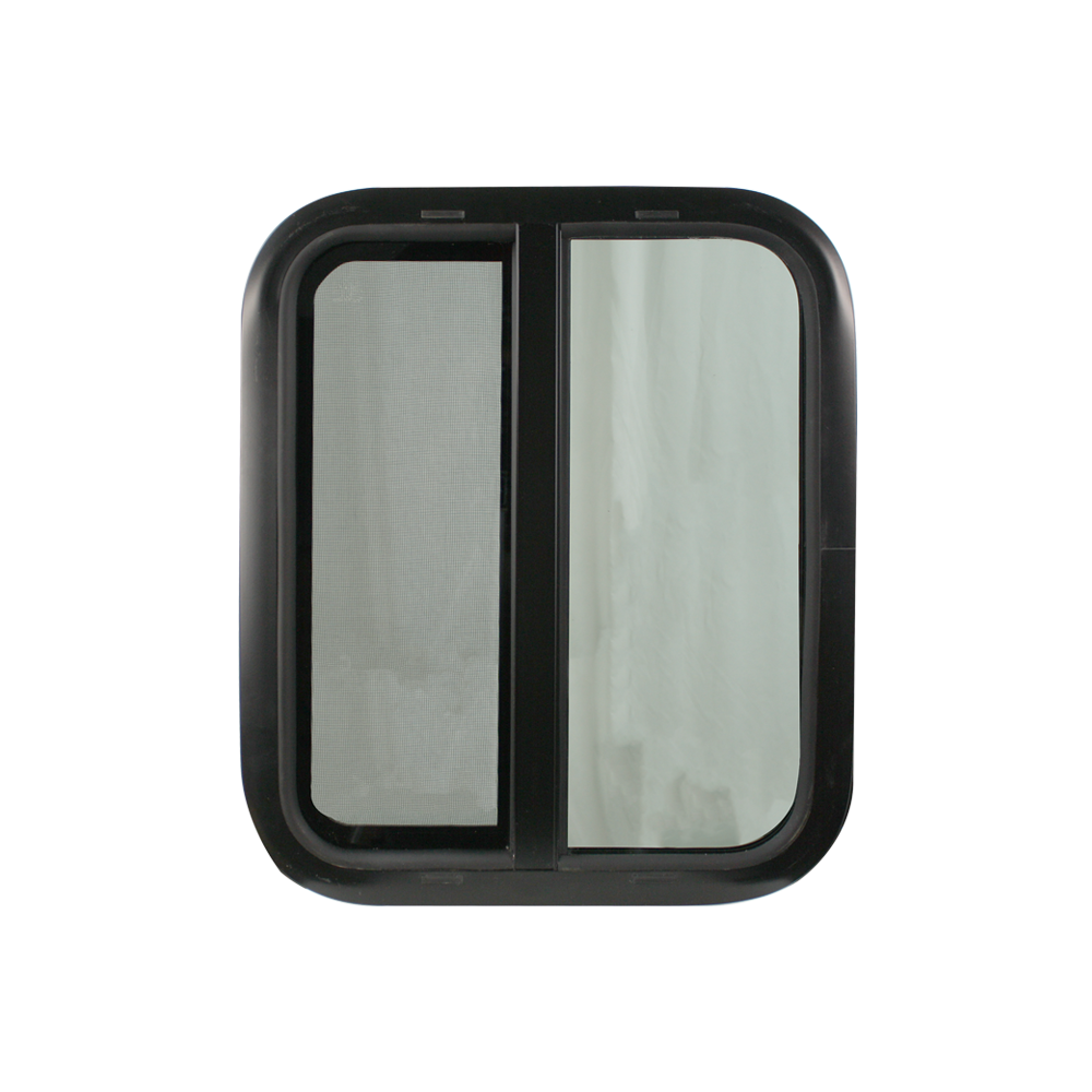 RV Horizontal Tempered Black Window - Shed Windows and More, Inc.