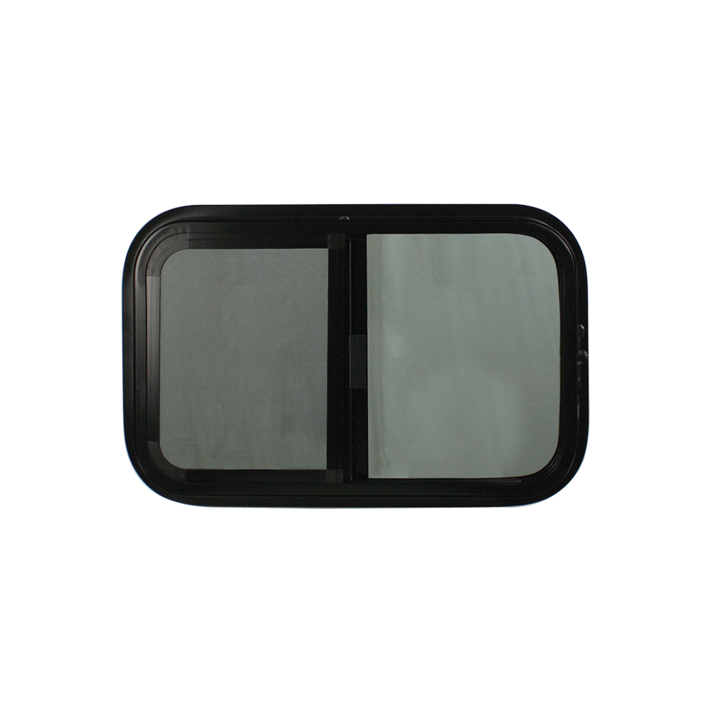 RV Horizontal Tempered Black Window - Shed Windows and More, Inc.