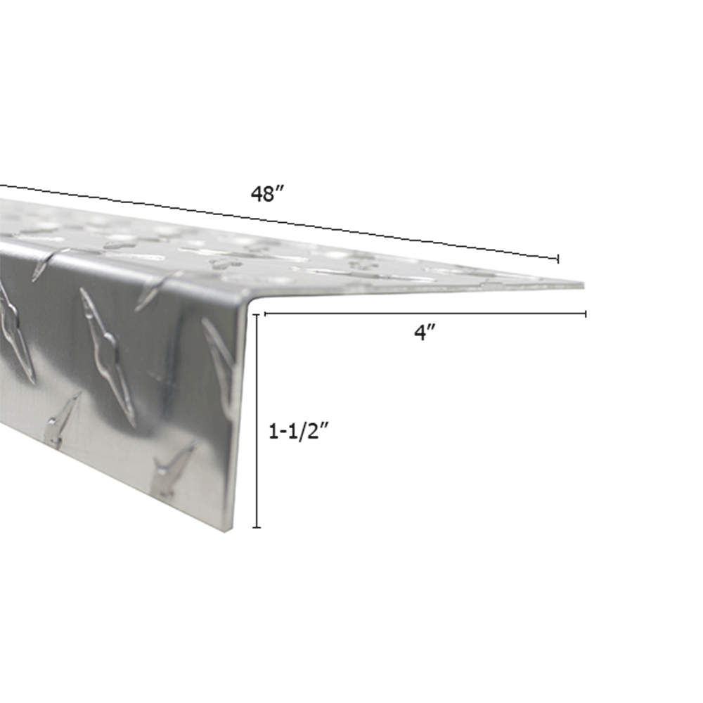 Diamond Plate Threshold - Shed Windows and More, Inc.