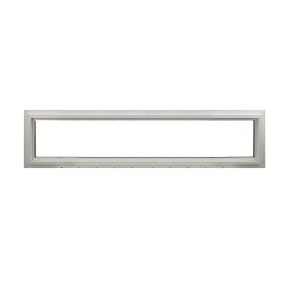 Transom Window 60" x 10" Double Pane Standard Glass Clear Back