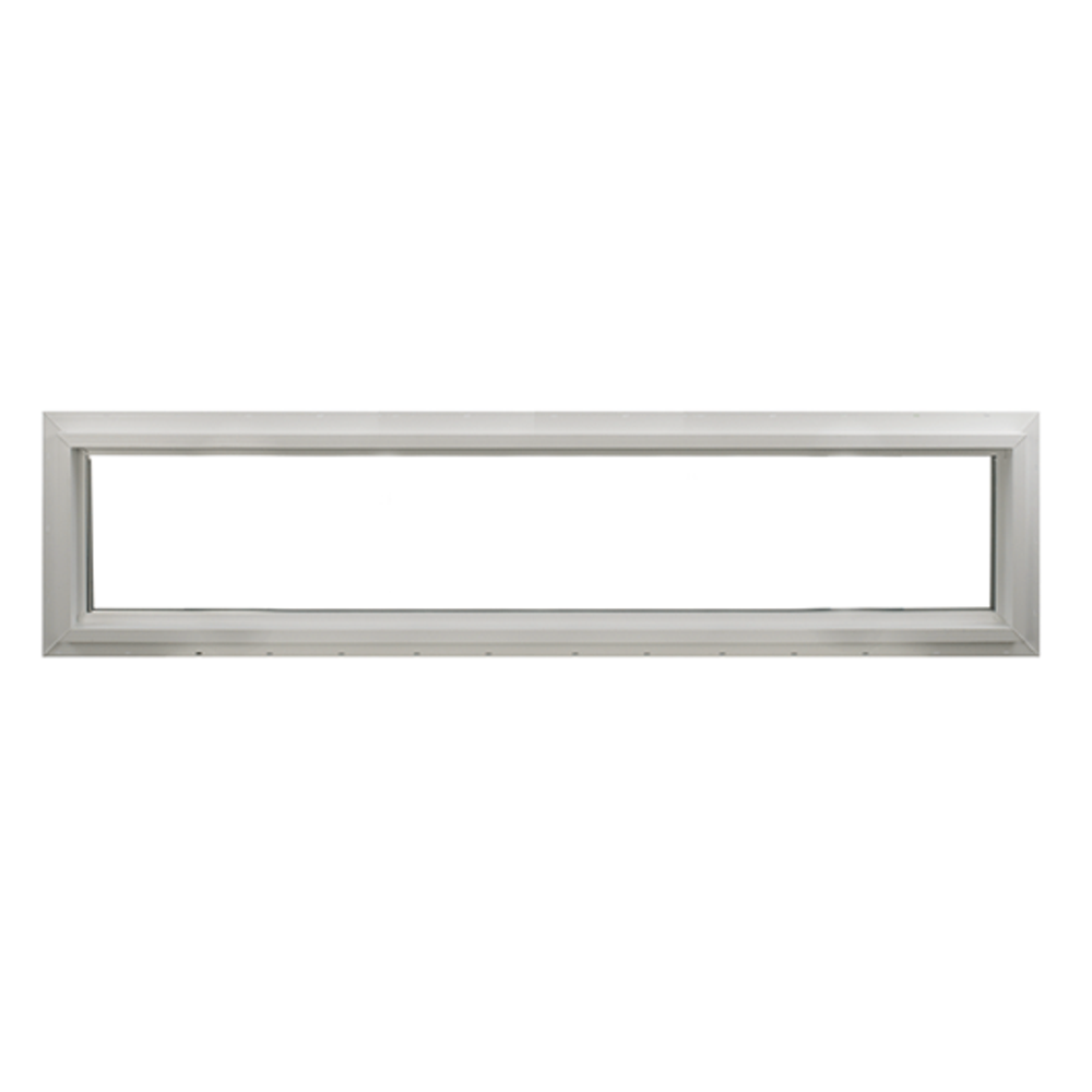 Transom Window 72" x 12" Double Pane Standard Glass Clear No Grid Back