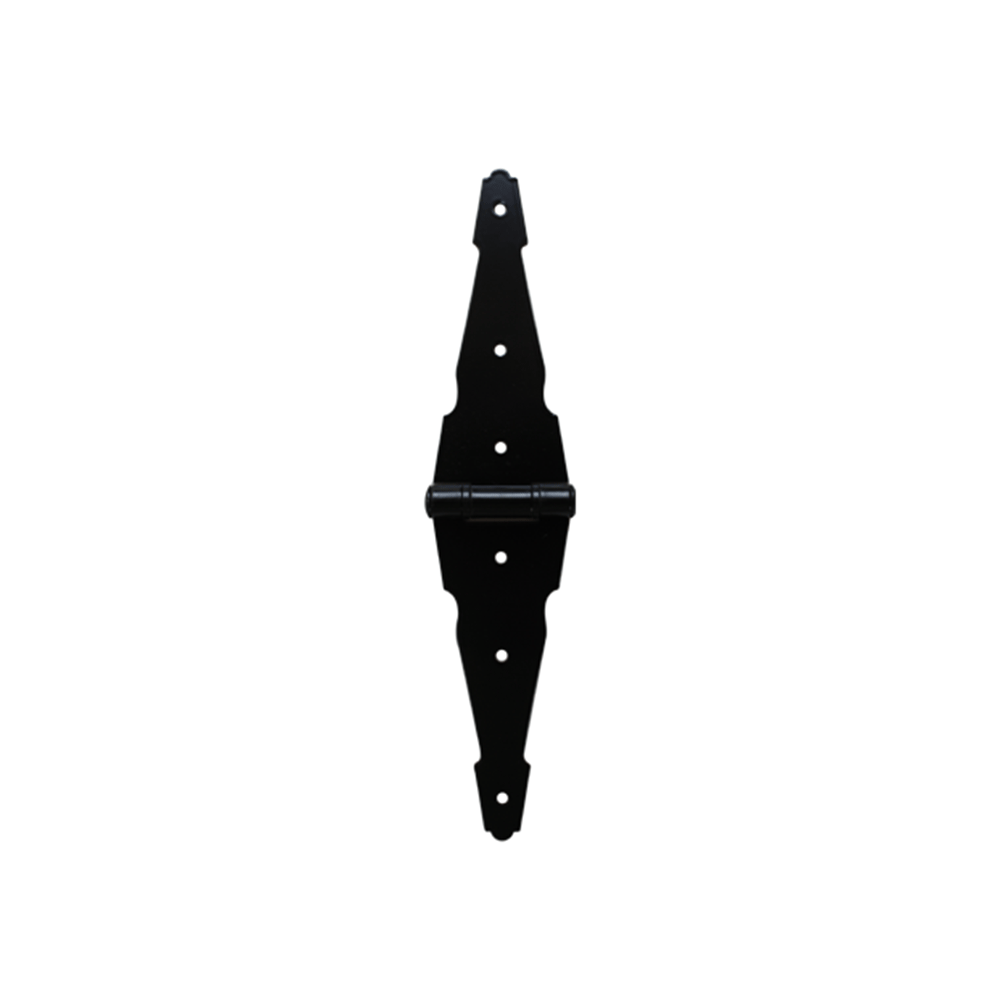 Strap Hinge 6" Colonial Black - Shed Windows and More, Inc.