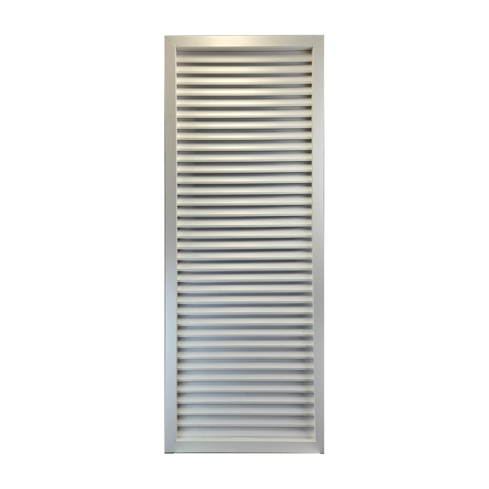 Louver Door Insert Flush Door - Shed Windows and More, Inc.