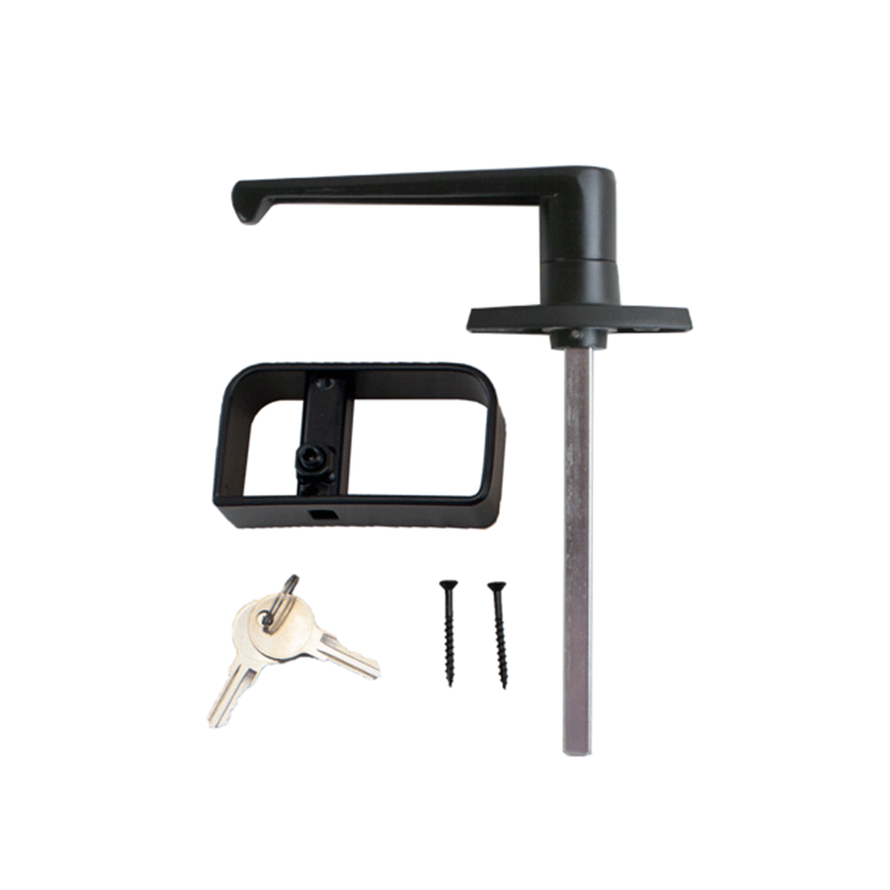 L-Handle Lock - Shed Windows and More, Inc.