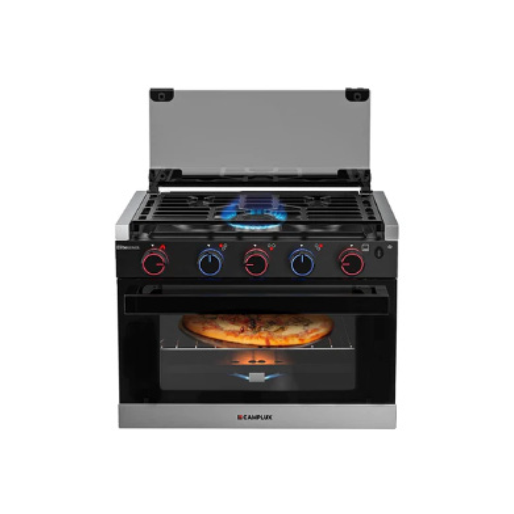 Camplux RV Gas Oven w/3 Burners Cooktop - Shed Windows and More, Inc.