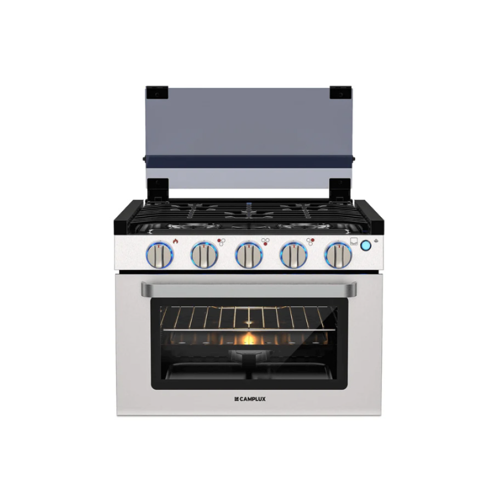 Camplux RV Oven w/3 Burners Cooktop - Shed Windows and More, Inc.