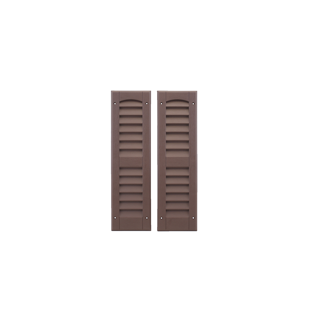 6" x 21" Louvered Shutter - Shed Windows and More, Inc.