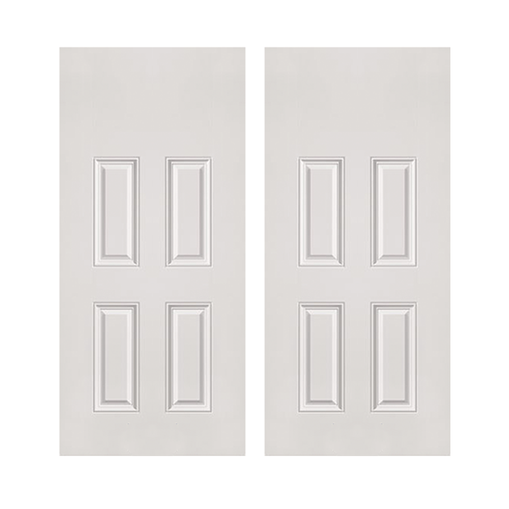 4 Panel Blank Top Textured Fiberglass Door - Shed Windows and More, Inc.