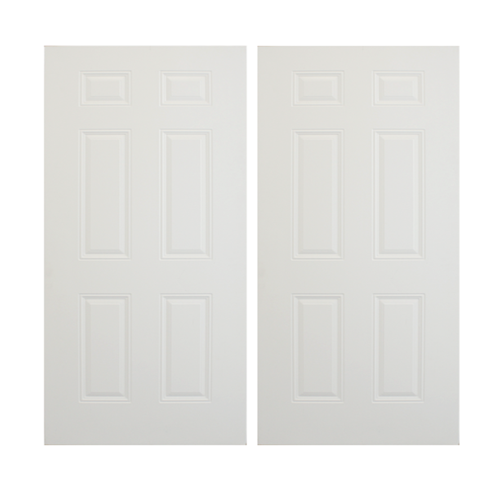 Steel Smooth 6 Panel Steel Door 36" x 79" - Shed Windows and More, Inc.