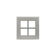 Decorative Window 12" x 12" Double Pane Standard Glass Clear Front