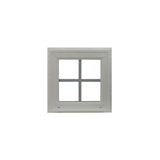 Decorative Window 12" x 12" Double Pane Standard Glass Clear Front