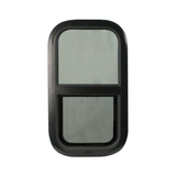 RV Vertical Tempered Black Window - Shed Windows and More, Inc.