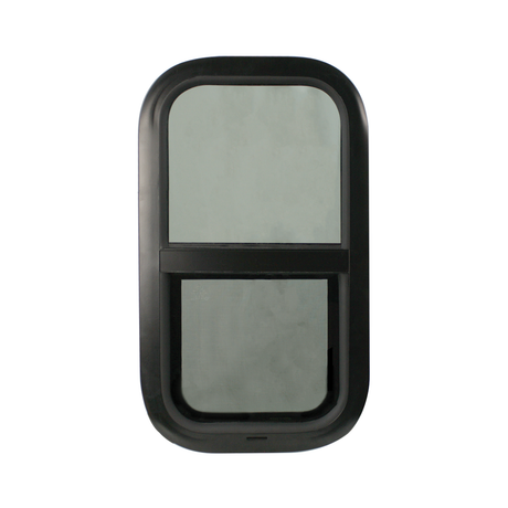 RV Vertical Tempered Black Window - Shed Windows and More, Inc.
