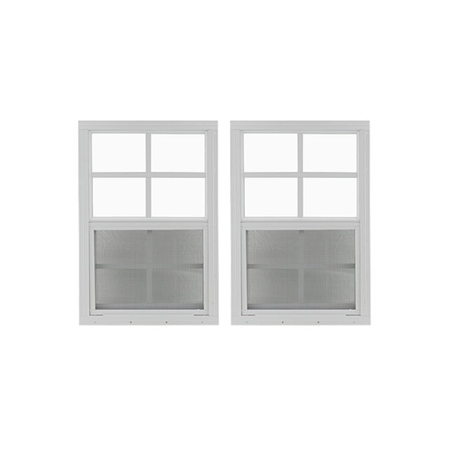 14" x 21" Window with Tempered Glass Bundle White Front