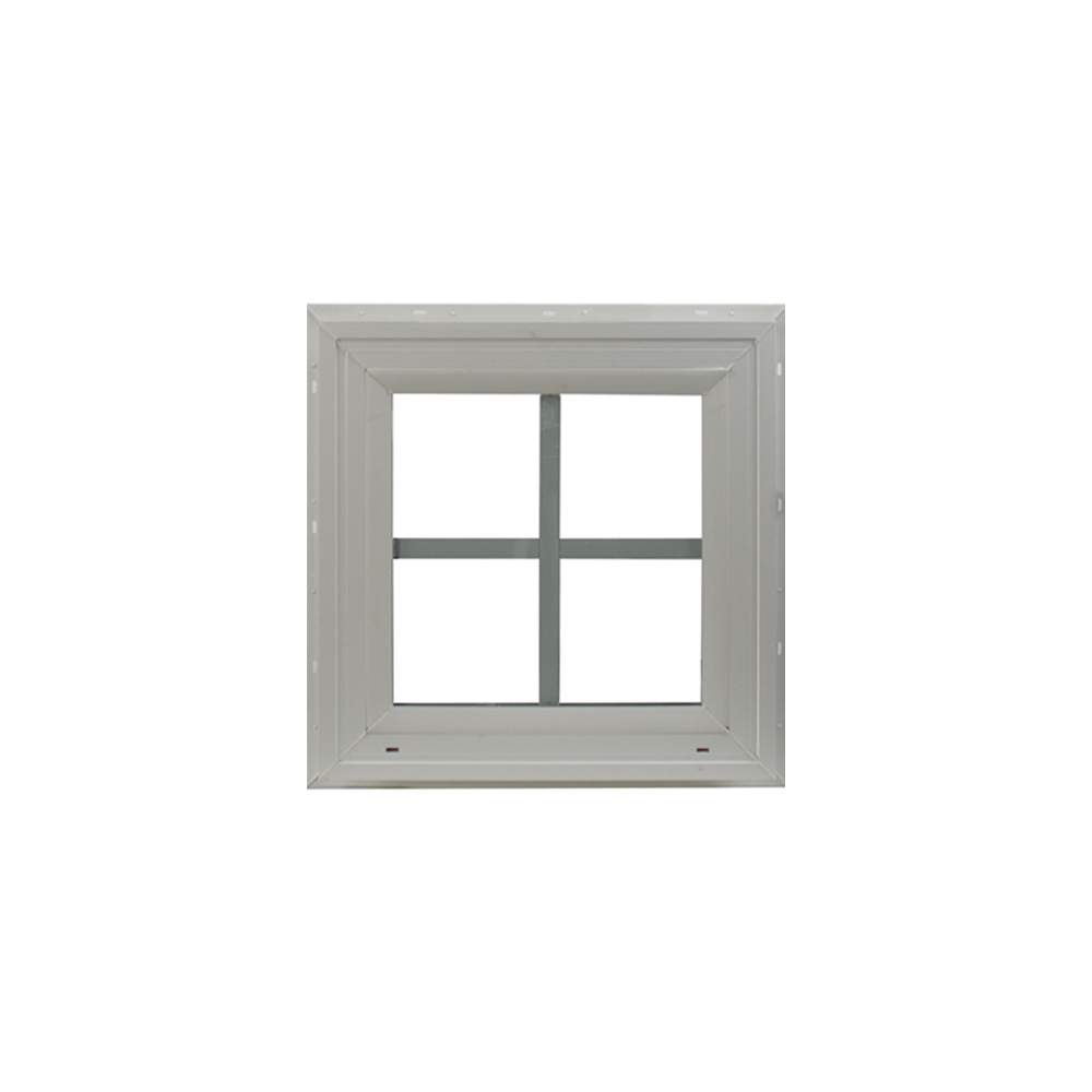 Decorative Window 16" x 16" Double Pane Standard Glass Clear Front