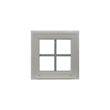 Decorative Window 16" x 16" Double Pane Standard Glass Clear Front