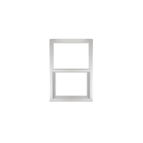 Vertical Window 16" x 24" Double Pane Standard Glass Clear Front