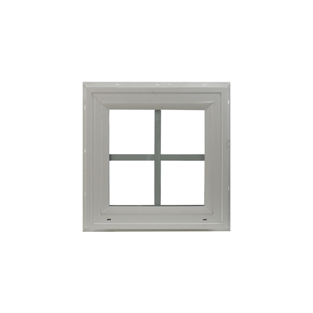 Decorative Window 18" x 18" Double Pane Standard Glass Clear Front
