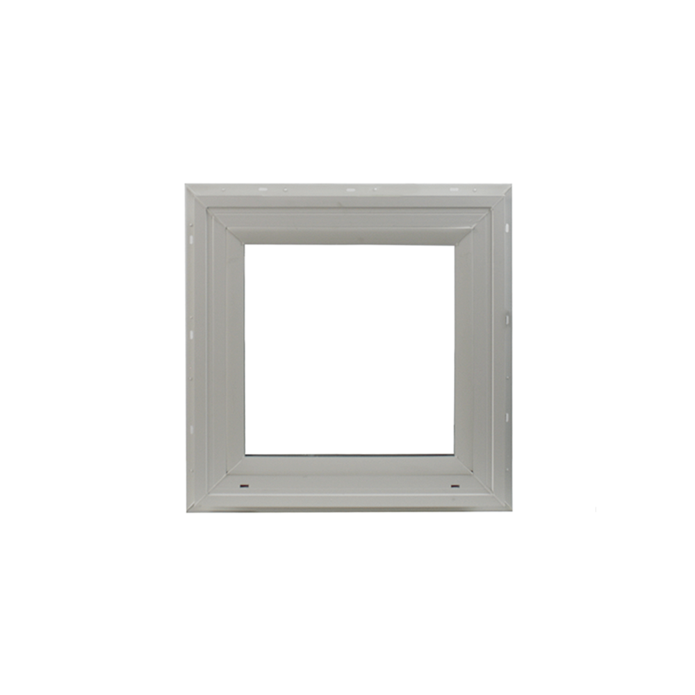 Decorative Window 18" x 18" Double Pane Standard Glass Clear No Grid Front