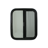 RV Horizontal Tempered Black Window - Shed Windows and More, Inc.