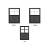 Third Coast Craftsman Chicken Coop Plan Windows - Shed Windows and More, Inc.