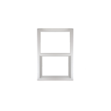 Vertical Window 18" x 27" Double Pane Standard Glass Clear Front No Grid