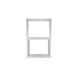 Vertical Window 18" x 36" Double Pane Standard Glass Clear Front No Grid