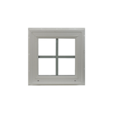 Decorative Window 20" x 20" Double Pane Standard Glass Clear Front
