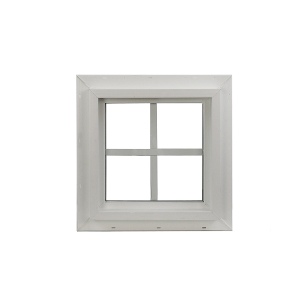 Decorative Window 20" x 20" Double Pane Standard Glass Clear Back