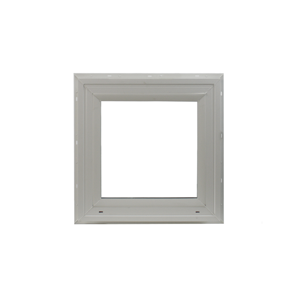 Decorative Window 20" x 20" Double Pane Standard Glass Clear No Grid Front