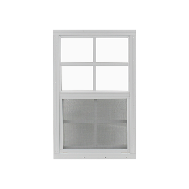 Vertical Slider 21" x 36" Window with Tempered Glass White Flush