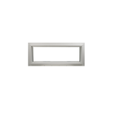 Transom Window 24" X 10" Double Pane Standard Glass Clear No Grid Back