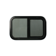 RV Horizontal Tempered Black Window - Shed Windows and More, Inc.