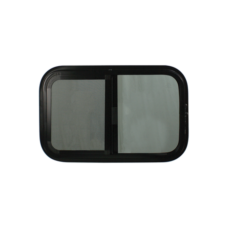 RV Horizontal Tempered Black Window - Shed Windows and More, Inc.
