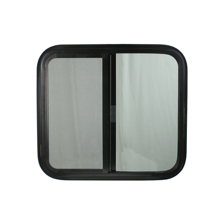 RV Horizontal Tempered Black Window - Shed Windows and More, Inc.