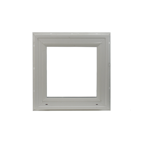 Decorative Window 24" x 24" Double Pane Standard Glass Clear Front No Grid