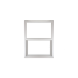 Vertical Window 24" x 27" Double Pane Standard Glass Clear No Grid Front