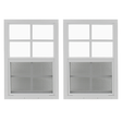 24" x 36" Window with Tempered Glass Bundle Front