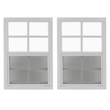 24" x 36" Window with Tempered Glass Bundle Front