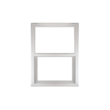 Vertical Window 24" x 36" Double Pane Standard Glass Clear No Grid Front