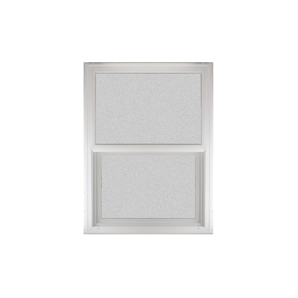 Vertical Window 24" x 36" Double Pane Tempered Glass Obscured Front
