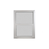 Vertical Window 24" x 36" Double Pane Tempered Glass Obscured Back