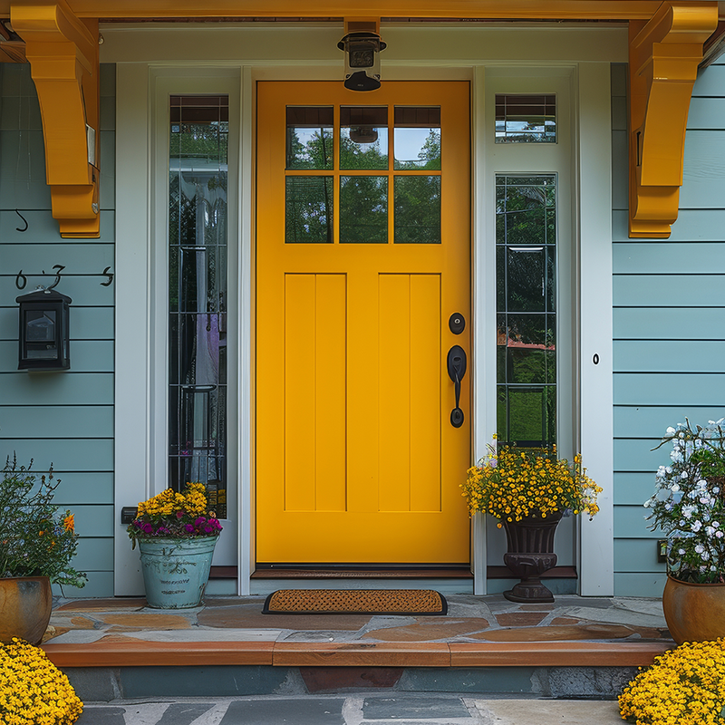 Craftsman Residential Slab Door - Shed Windows and More, Inc.