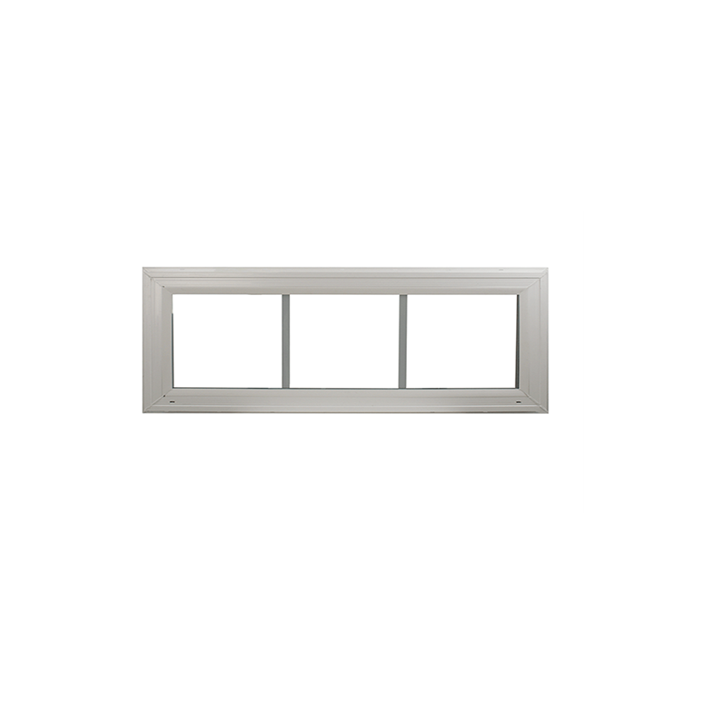 Transom Window 36" X 10" Double Pane Standard Glass Clear Front