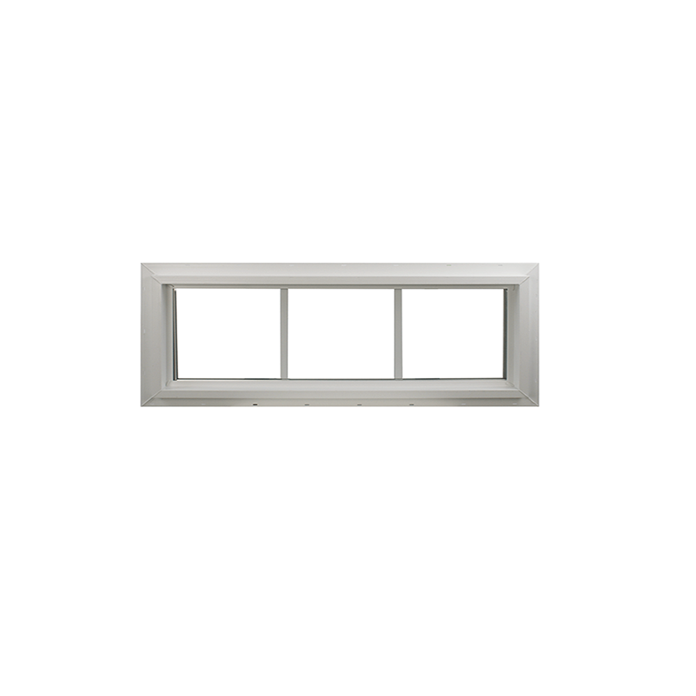 Transom Window 36" X 10" Double Pane Standard Glass Clear Back