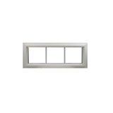 Transom Window 36" x 12" Double Pane Standard Glass Clear Back