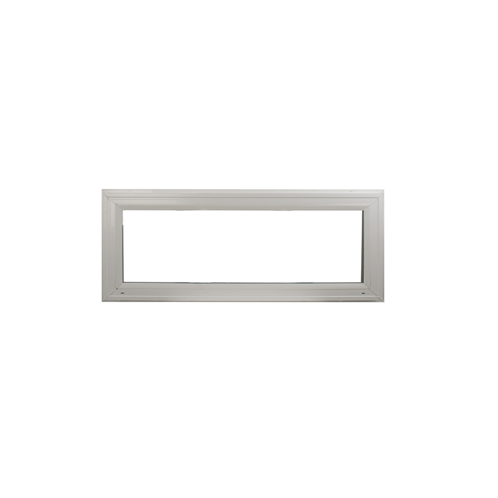 Transom Window 36" x 12" Double Pane Standard Glass Clear No Grid Front