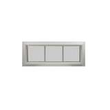 Transom Window 36" x 12" Double Pane Tempered Glass Obscured Back
